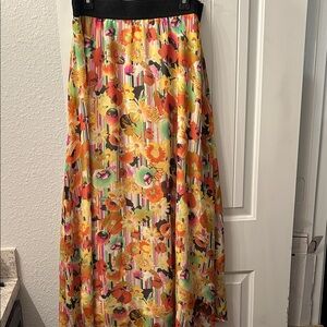 LuLaRoe Multicolor Floral Maxi Skirt